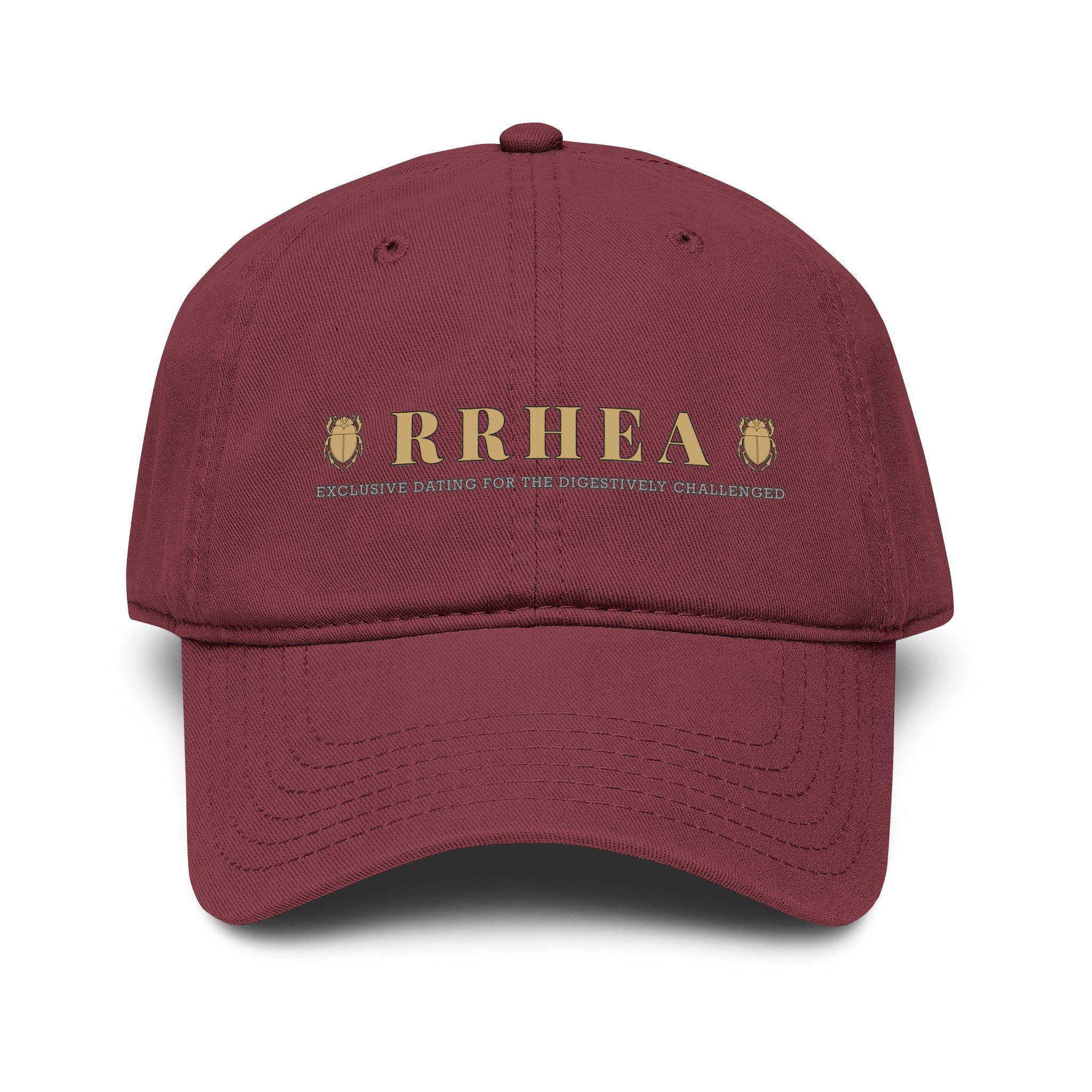 RRHEA Embroidered Washed Baseball Cap