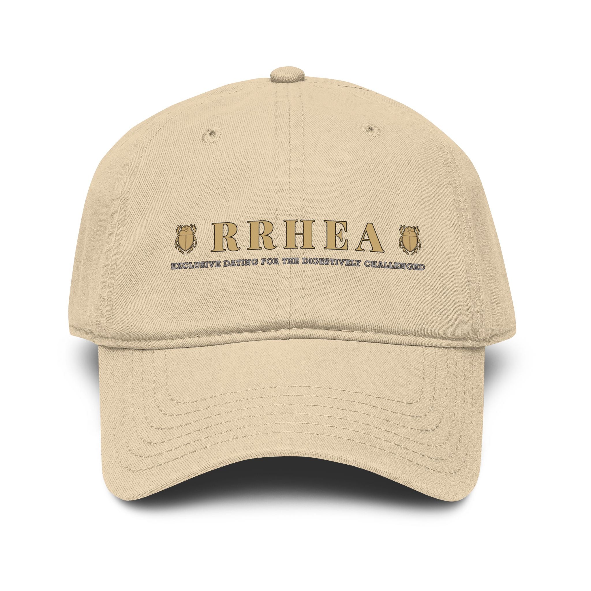 RRHEA Embroidered Washed Baseball Cap