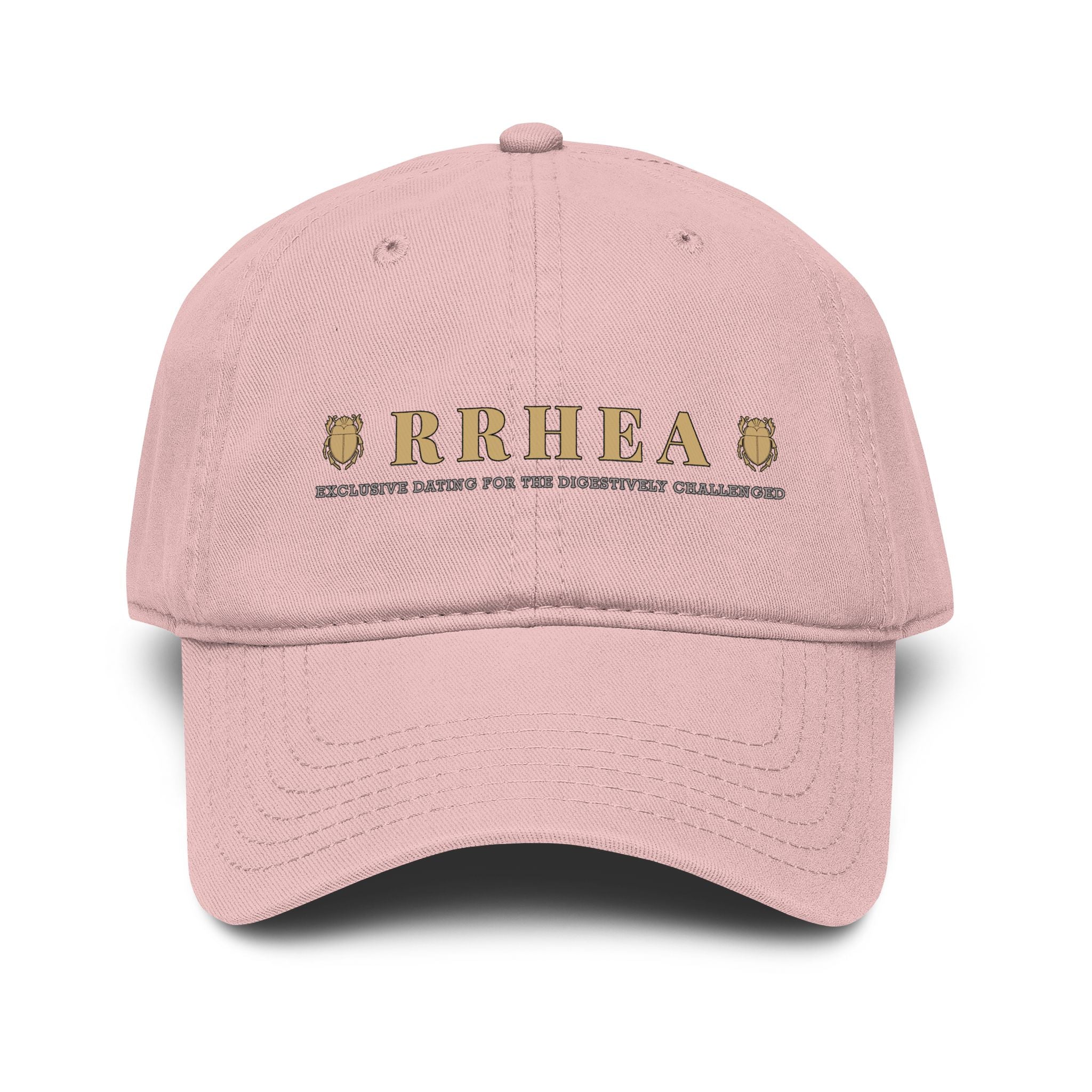 RRHEA Embroidered Washed Baseball Cap