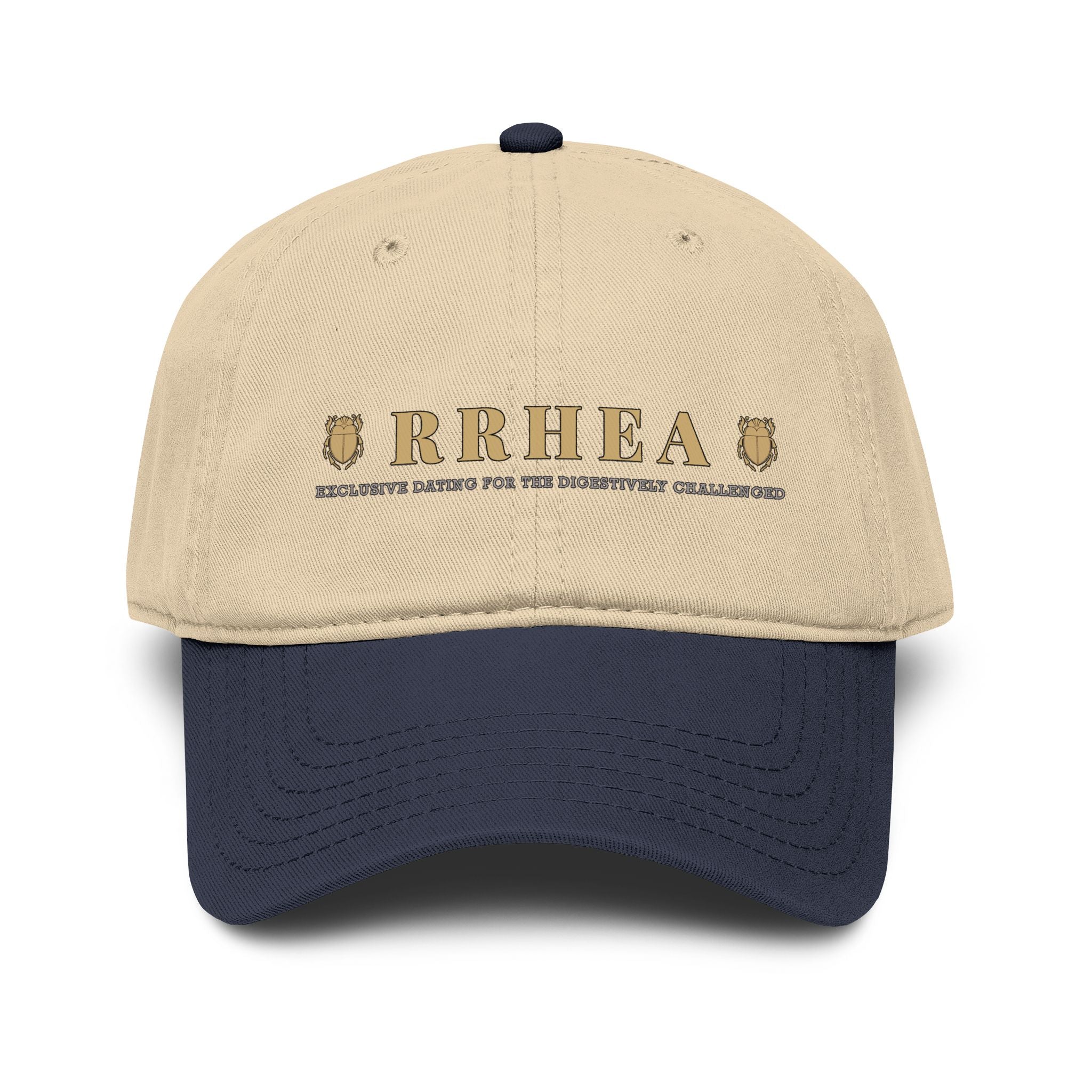 RRHEA Embroidered Washed Baseball Cap